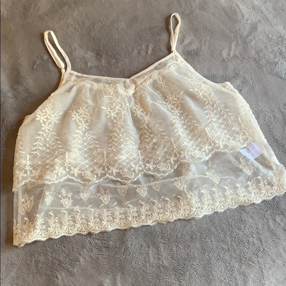American Eagle Lace Tank